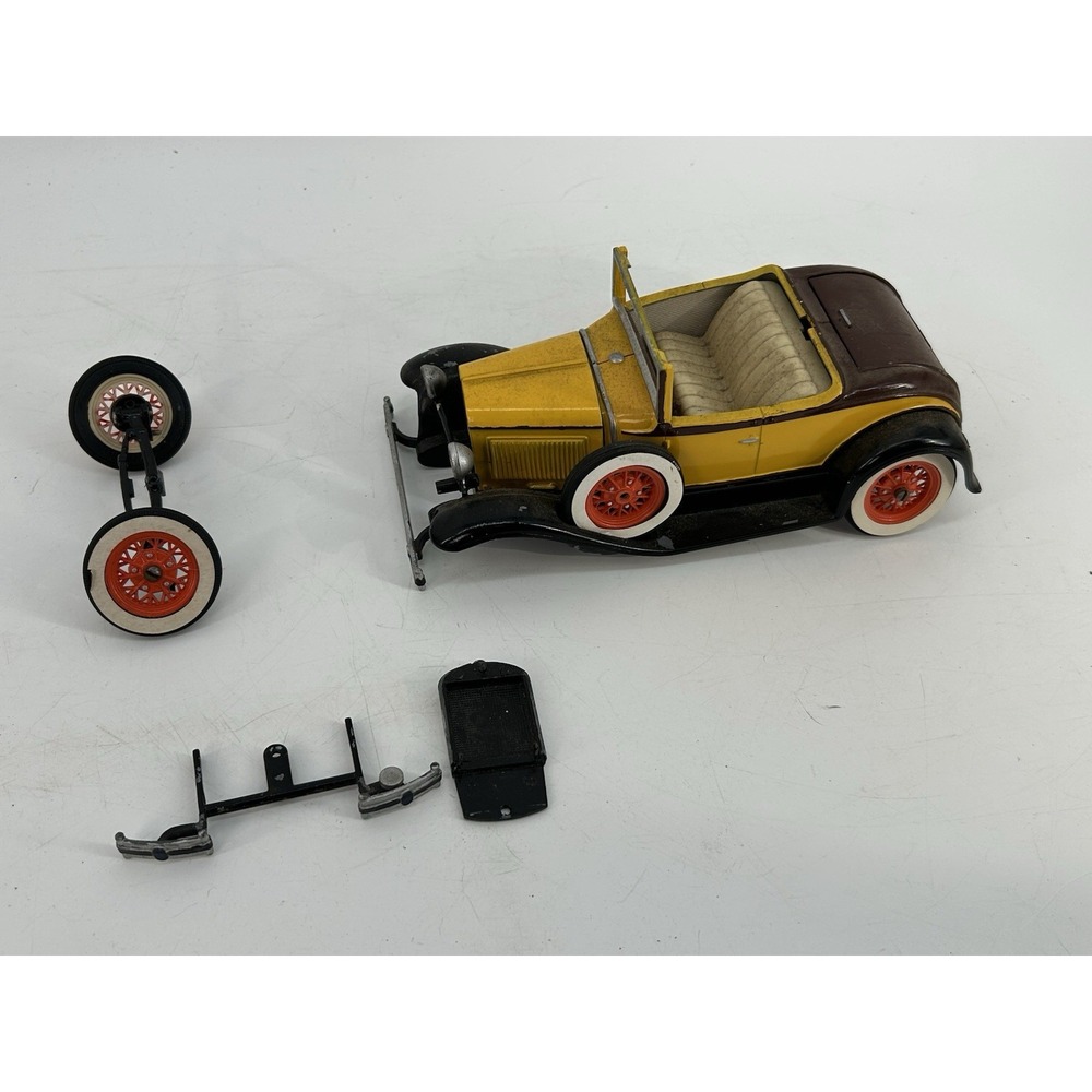 Vintage Hubley Ford Model A Roadster Metal Model Car Kit